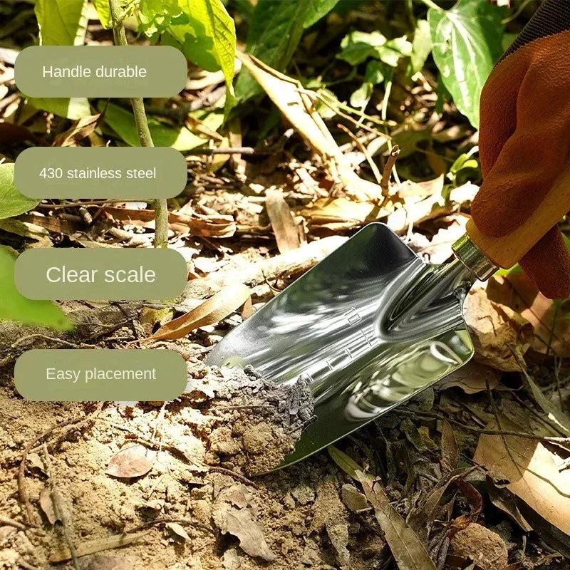 Garden Hand Tool Wide Shovel Hand Cultivator Rake Flowers Potted Household Plant Garden Tools for Digging Transplanting Weeding