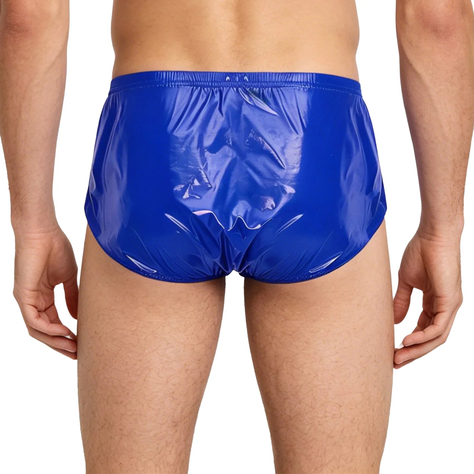 Mens Adaptive Underwear Waterproof Diaper Cover Front Pressing Buttons Anti-leak Briefs Bottoms for Elderly Special Needs