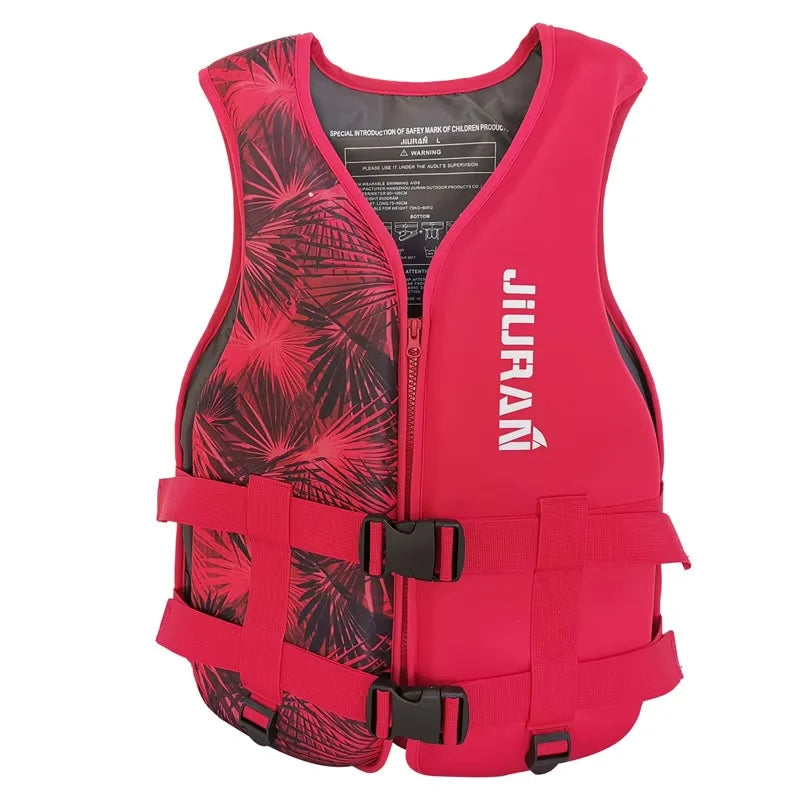 Life Jacket Vest For 50-260LB Adults And Kids,Water Sports Buoyancy Aids Suitable For Fishing,Sailing,Surfing,Boating,Kayaking