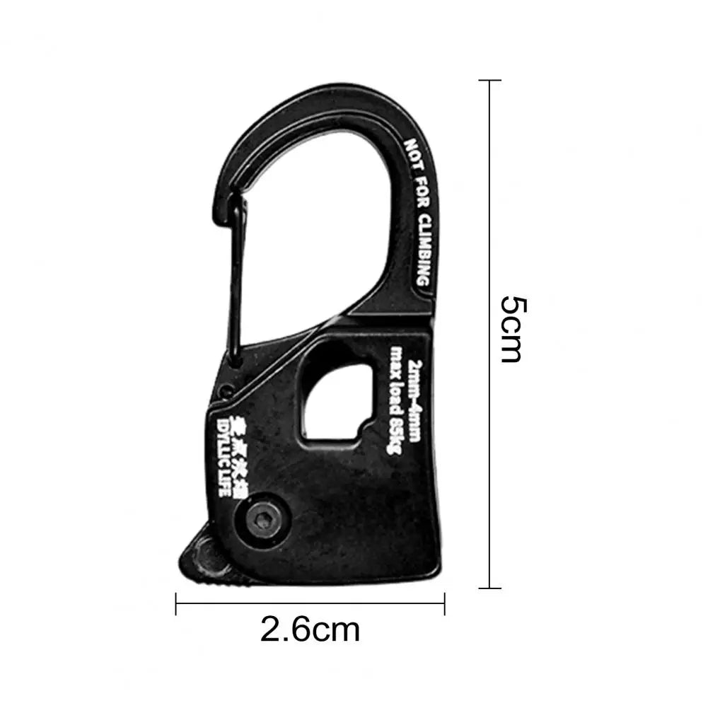 Camping Gear Camping Tent Cord Adjuster with Strong Load-bearing Capacity Lightweight Portable Rope for Quick for Outdoor