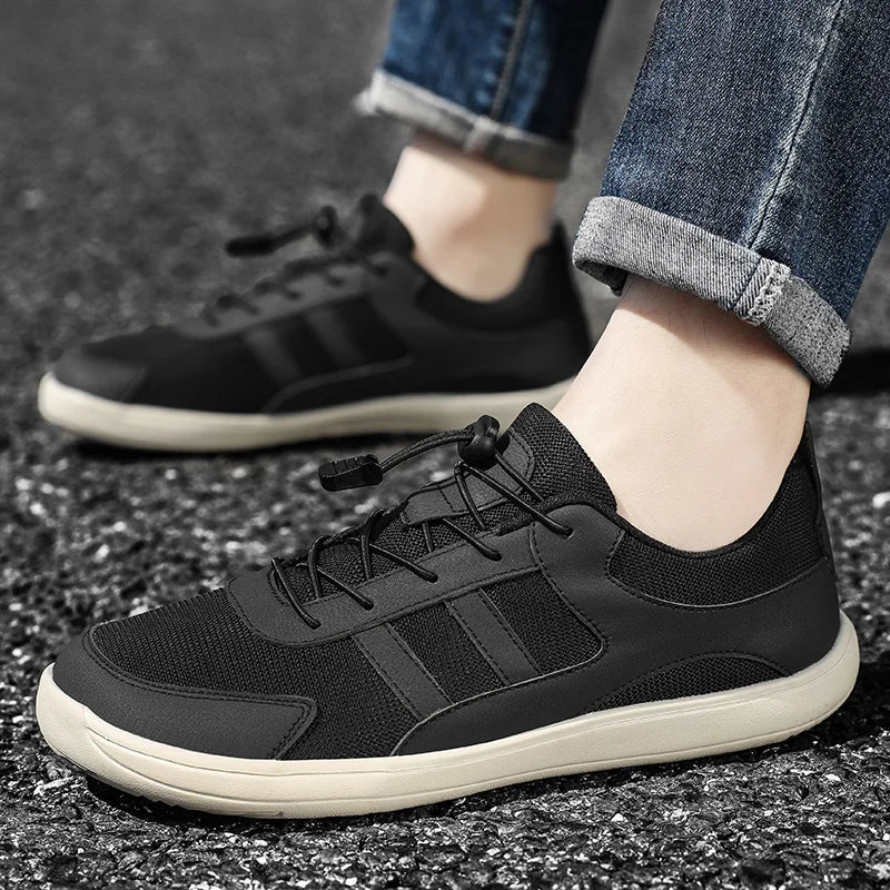 Barefoot Shoes for Women Men Zero Drop Wide Toe Box Sneakers Minimalist Lace Up Lightweight Running Shoes