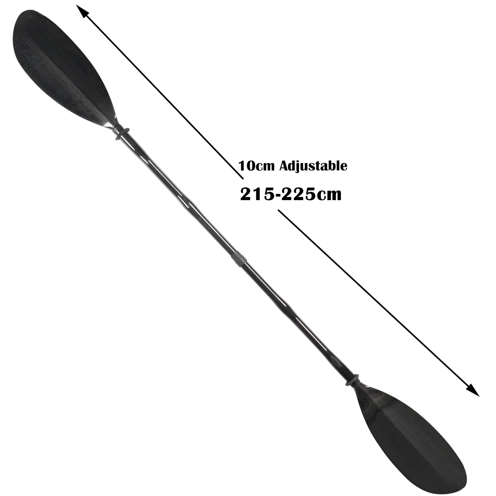 750g Bent Shaft Kayak Paddle For Inflatable Surfboard Lightweight Full Carbon Kayak Oars Adjustable Boat Oars Surfing Paddle