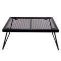 Folding Campfire Grill Grate Over Fire Camp Grill Heavy Duty Camp Fire Cooking Rack for Outdoor Camping Cooking Fire Pit