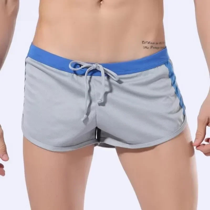 Mens Boxers Shorts Underwear Summer Fashion Swimwear Trunks Sports Wear Sexy Short  Breathable Men Beach Pants Underwear 2005-DK