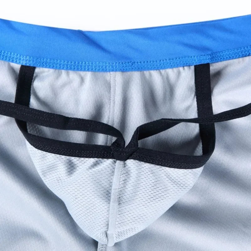 Mens Boxers Shorts Underwear Summer Fashion Swimwear Trunks Sports Wear Sexy Short  Breathable Men Beach Pants Underwear 2005-DK