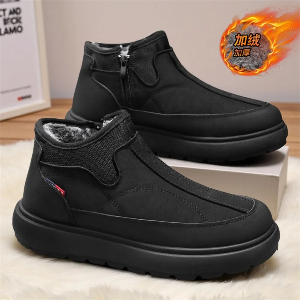 Shoes for Men Casual Sneaker Casual Shoes Soft and Comfortable Sports and Leisure Winter Boots for Men Non-Slip Wear-resistant