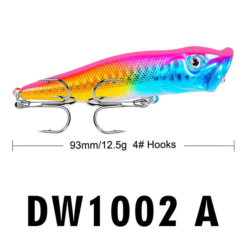 6PCS 12.5G 9cmNew fishing gear: Wave fishing lures for long-distance casting, sea fishing hard lures