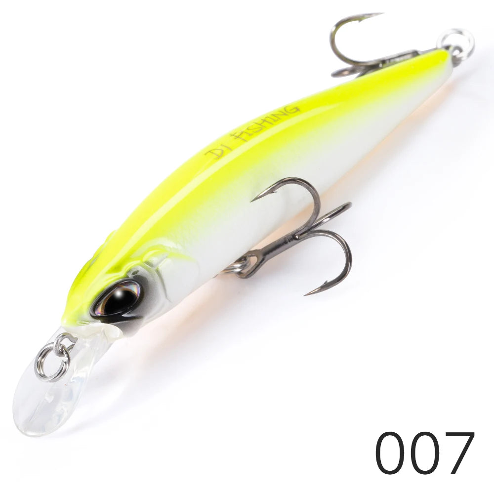 D1 Realis Minnow Fishing Lures Artificial Wobblers 77F&8.5g 65S&5g Hard Bait Jerkbait Depth 0.8-1.5m 2020 Fishing Tackle