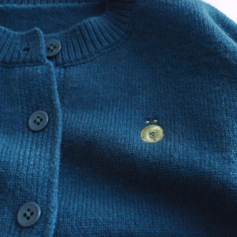 2-7 Y Kids Clothes Autumn Girls Sweaters Singlebreast Boys Knitwear Girls Knit Outfit Chidren Outfit