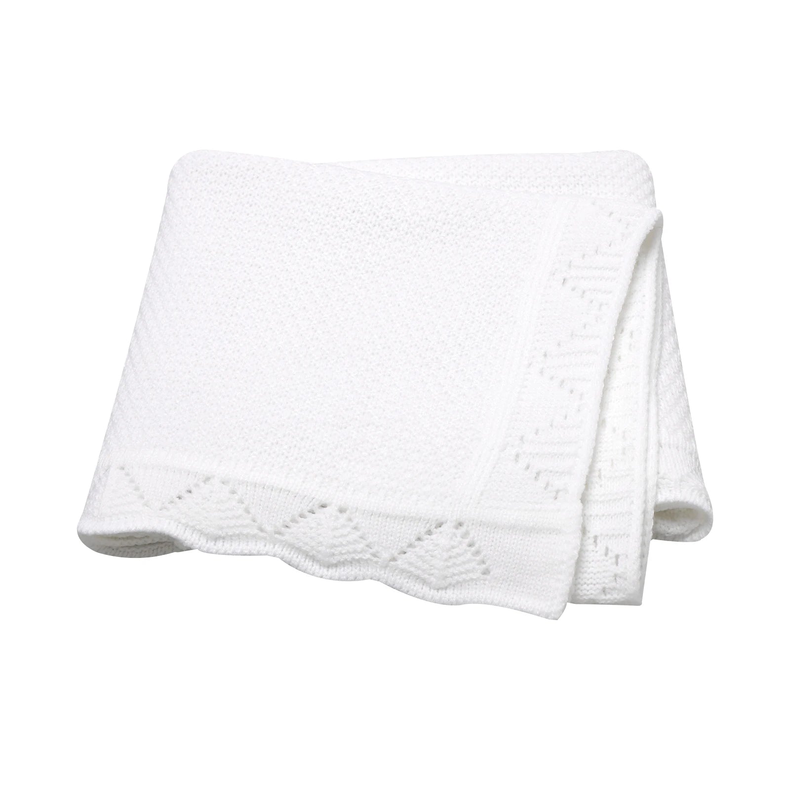 Baby Blankets Knitted Infant Boy Bedding Girl Quilt 100*80CM Plaid Newborn Stroller Swaddling Wrap Fashion Hollow Out Super Soft