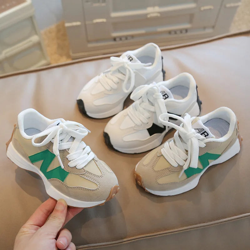 Kids' Sneakers Fall New Boys' Shoes Spring Casual Shoes Velcro Running Shoes Girls Boys Comfort  Daily Kids Sandals High Quality