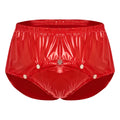 Mens Adaptive Underwear Waterproof Diaper Cover Front Pressing Buttons Anti-leak Briefs Bottoms for Elderly Special Needs