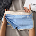 Men Panties Cotton Boxer Shorts Man Underwear Mens Boxers Breathable U Convex Male Underpants Sexy Plus Size