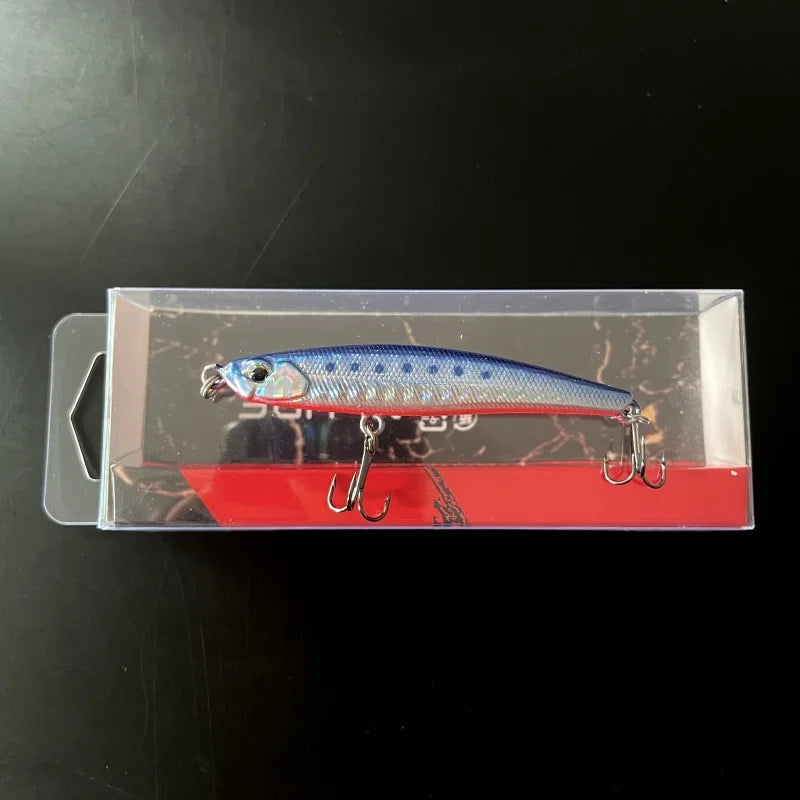 LURETV Japan Duo SAME STYLE Bay Ruf Seek 75S Submerged Pencil Ultra Long Range Throwing Mouth Sensing Fish 6.5cm 8.5g 9001