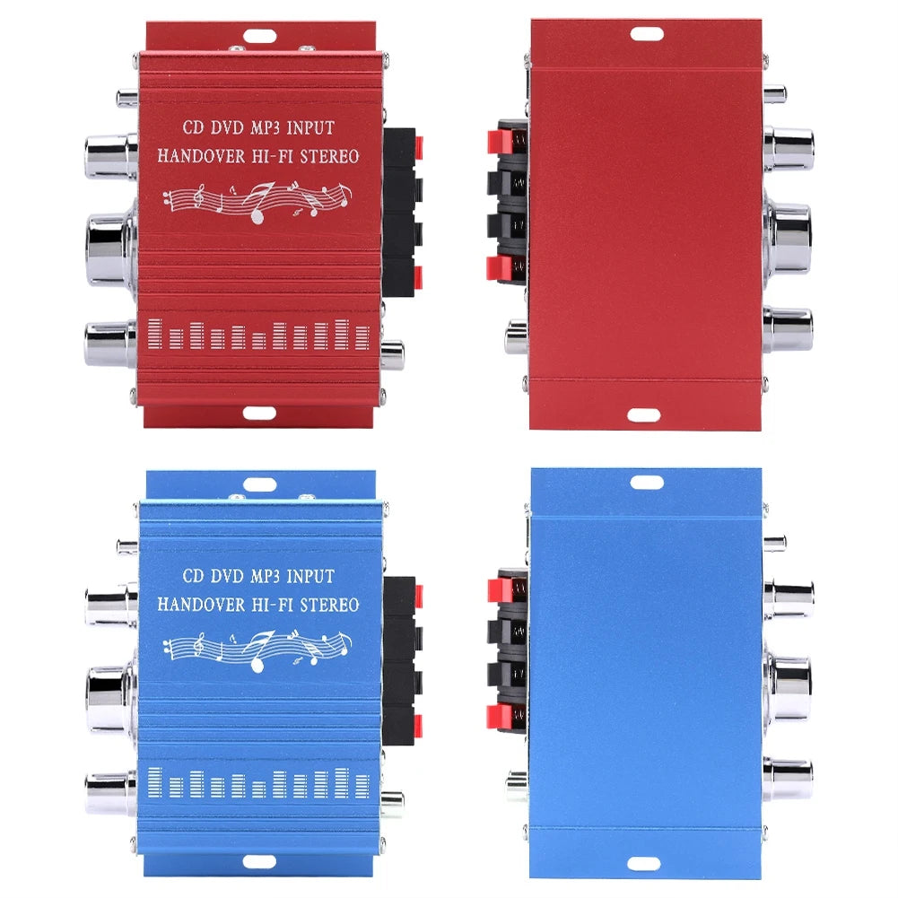Car Speaker Digital Car Speaker Mini Car Auto Amplifier Mini Digital Car Auto Amplifier Hifi Audio Music CD DVD MP3 FM Player
