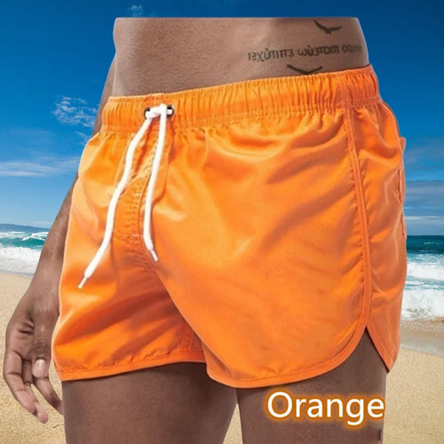 2025 New Man Swimwear Swim Shorts Trunks Beach Board Shorts Swimming Pants Swimsuits Mens Running Sports Surffing Shorts