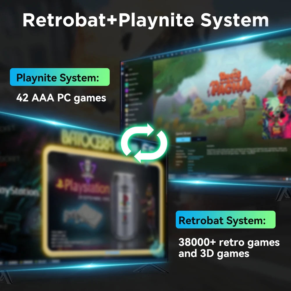 PC/Retro Game Consoles&Hard Drive For  PS3/PS2/PS1/Switch/Dreamcast/Saturn/WIIU With 38000+ Games&42 PC Games For WIN PC/Laptop