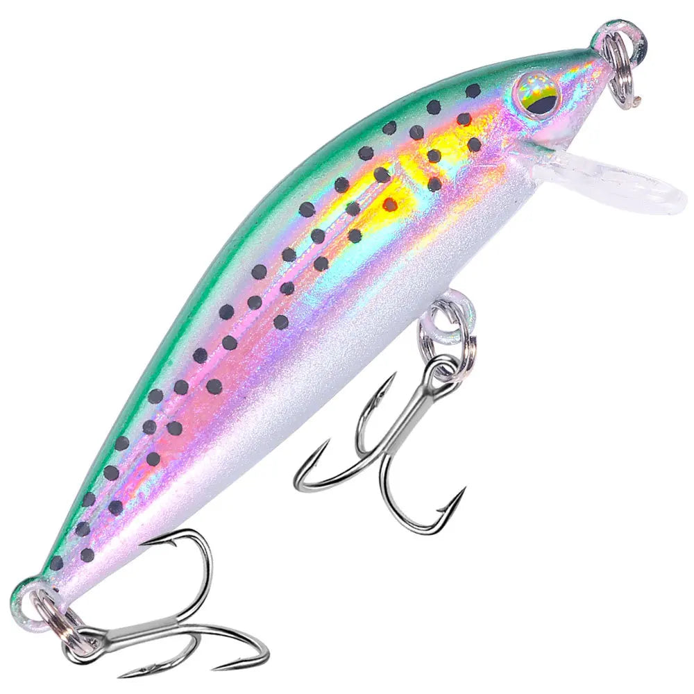 3GFloating Minnow Lua Lure5CMLength Freshwater Special Creek Fish Bass Crappie Mandarin Fish Horse Mouth Full Swimming Layer Bio