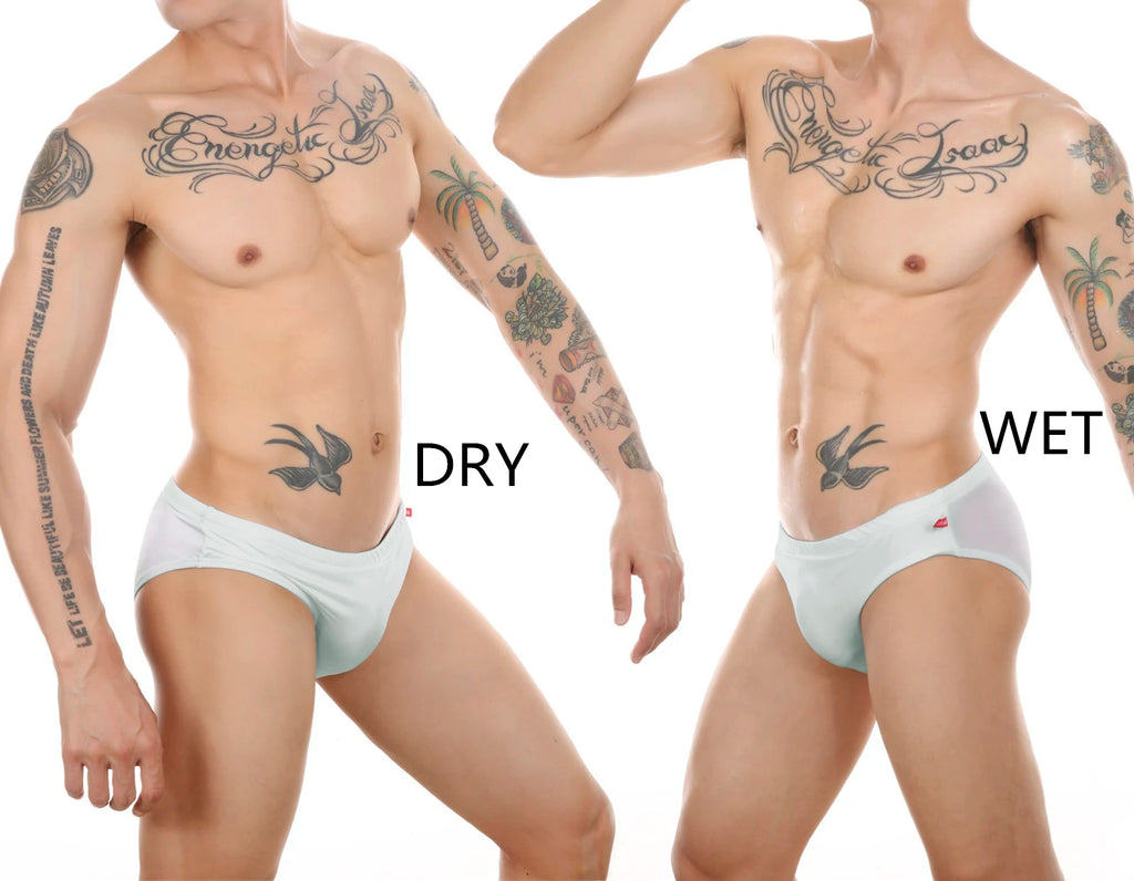 Mens Swim Briefs Trunks Men Sexy Swimwear Beachwear Low Rise Swimsuit Sunga Swimming Bikini Bathing Suit maillot de bain homem