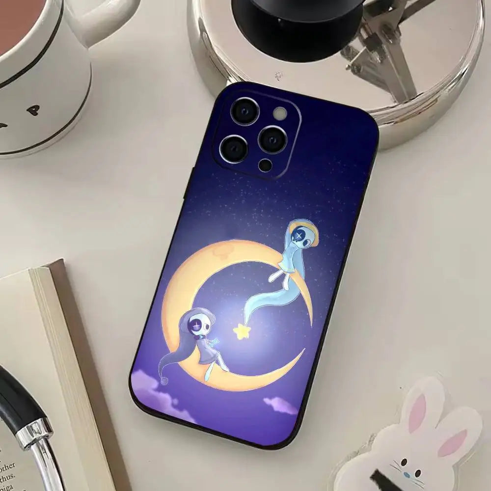 Dandys World Astro Phone Case For iPhone 17 16 15 11 12 14 13 Pro Max Mini X XS XR 7 Plus 16E Air Shockproof Soft Cover Fundas