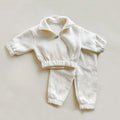Children Clothes Sets Kids Sportswear Suits for Children Warm Autumn Winter Fleece Sweatshirt + Pant Kids Boy Girl Outfit