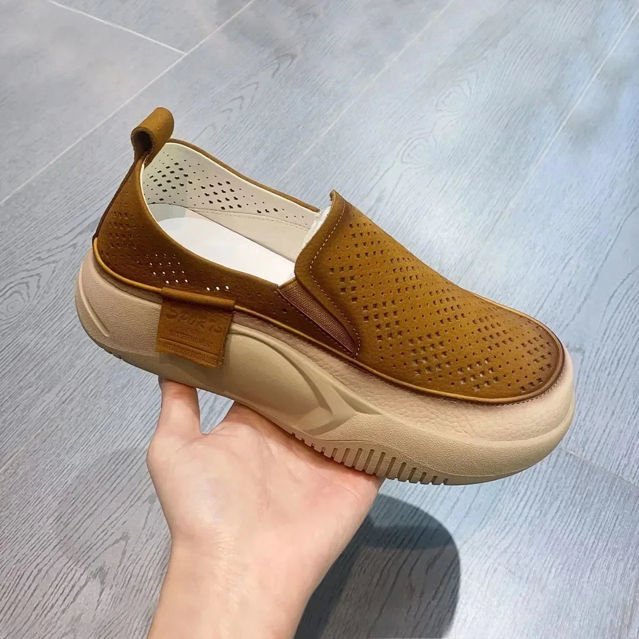 Women's Shoes Round toe soft sole flat shoes For Women Non-Slip Comfortable Lightweight Walking Sandals off white shoes 2024