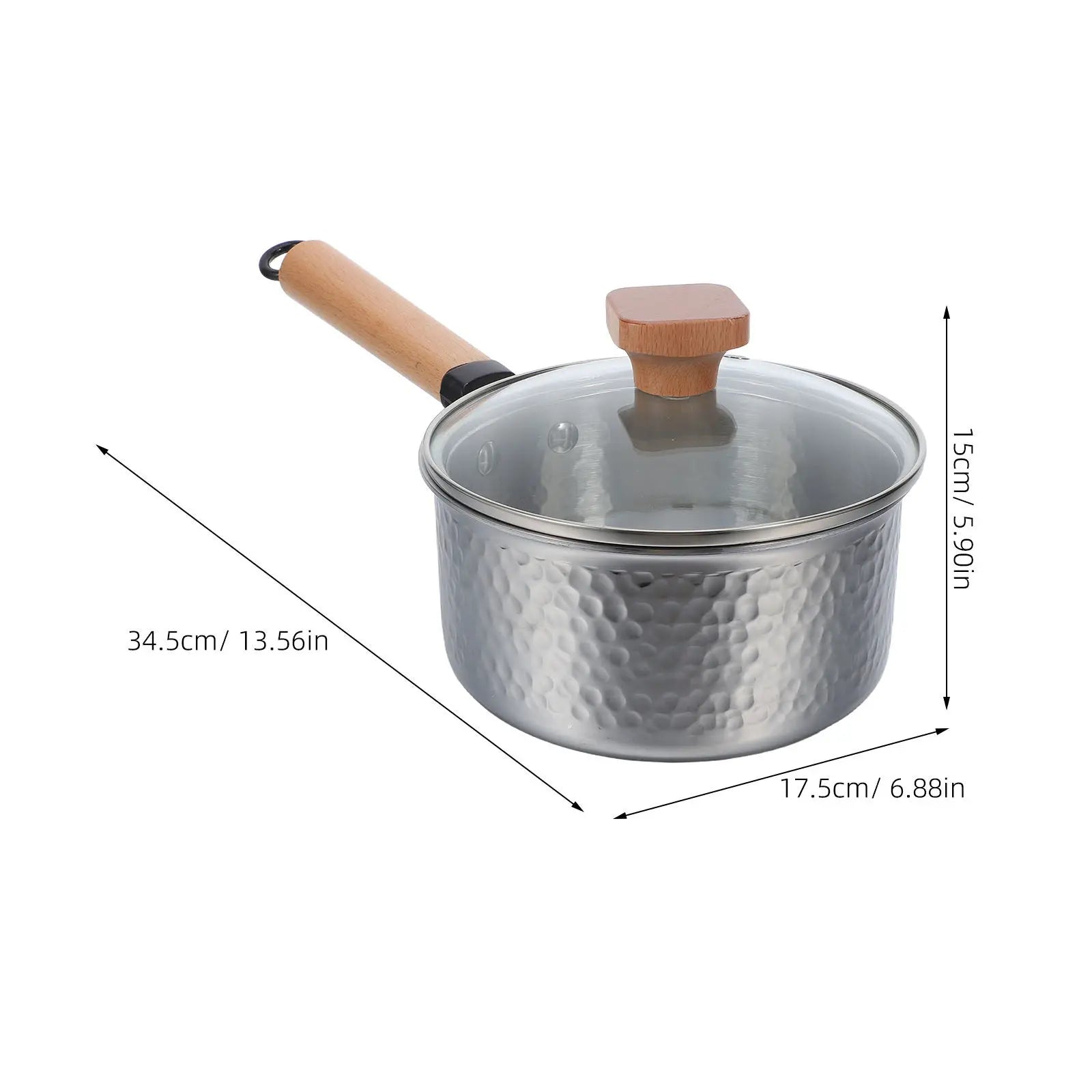 Kitchen Cooking Baking Multipurpose Sauce Pan Milk Cookware Chocolate Melter Boiling Pot Portable Steamer Warmer Pans