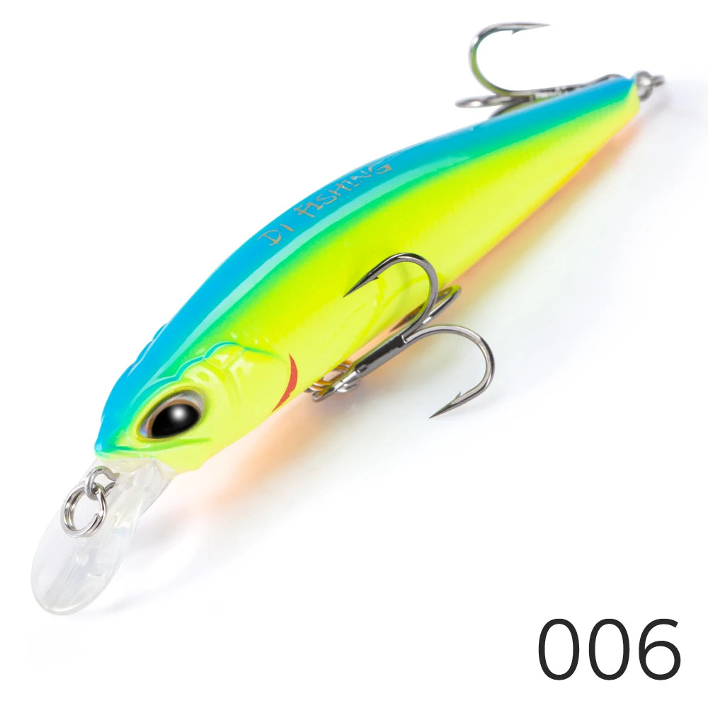 D1 Realis Minnow Fishing Lures Artificial Wobblers 77F&8.5g 65S&5g Hard Bait Jerkbait Depth 0.8-1.5m 2020 Fishing Tackle