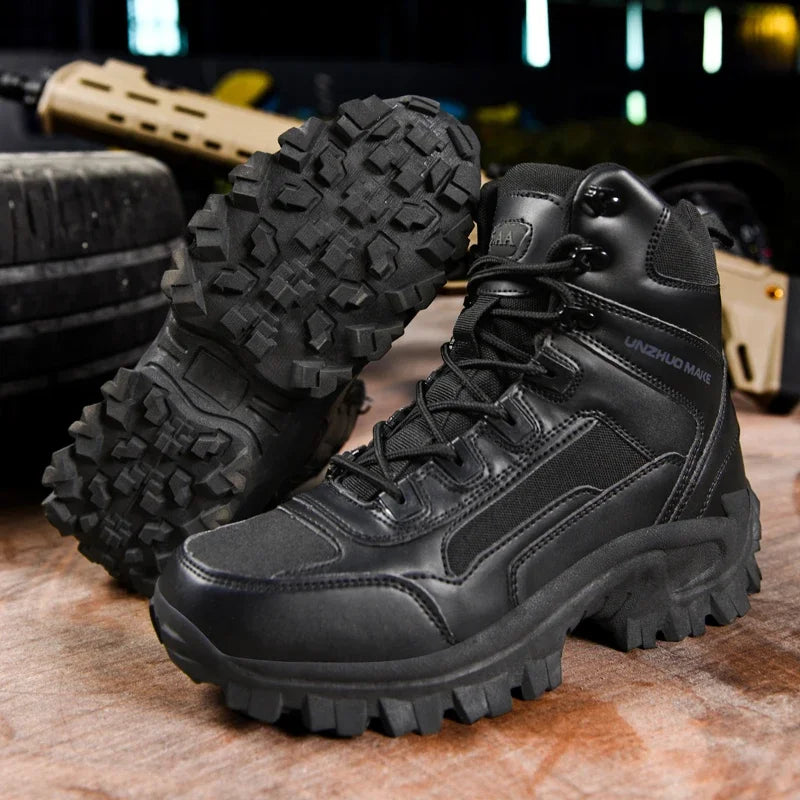 Waterproof Hiking Shoes High Top Tactical Sport Men's Shoes Male Outdoor Mountain Climbing Shoes Hunting Boots Men outdoor Boots