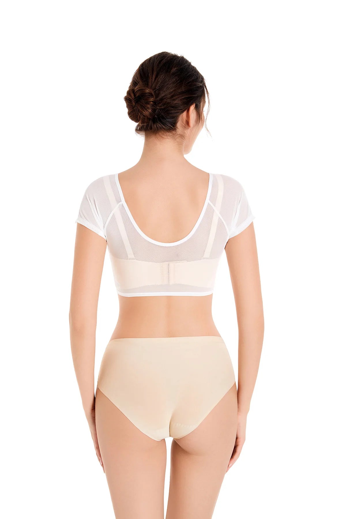 1Pcs Underarm Sweat Vest Armpit Sweat Proof Shirt Anti Washable Reusable Dress Shields for Underarm Women Underwear Vest Short