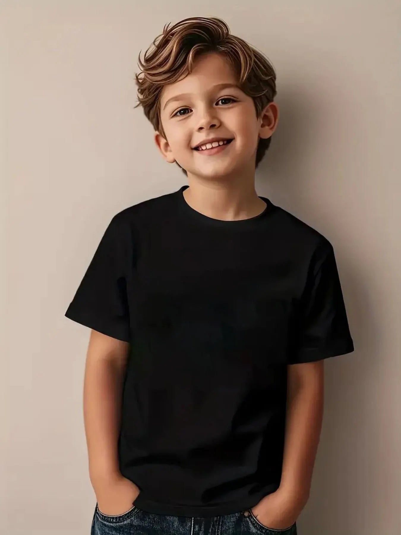 2026 Summer Fashion Kids' Clothing Outdoor Traveling Leisure Sports Breathable Children's T-Shirt Short Sleeve
