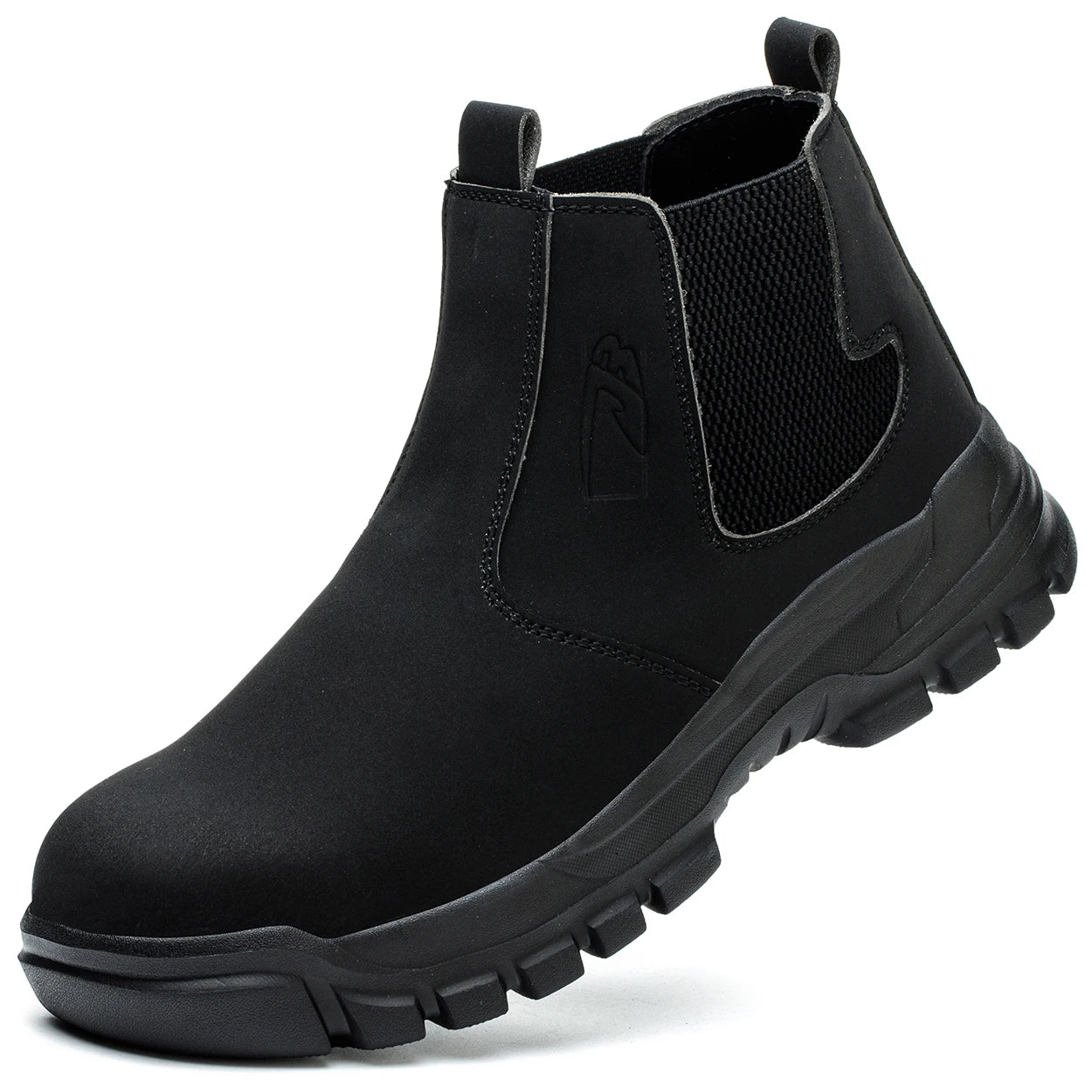 Water Proof Safety Work Shoes For Men Steel Head Leather Boots Male Footwear Indestructible Construction Work Shoes Brown