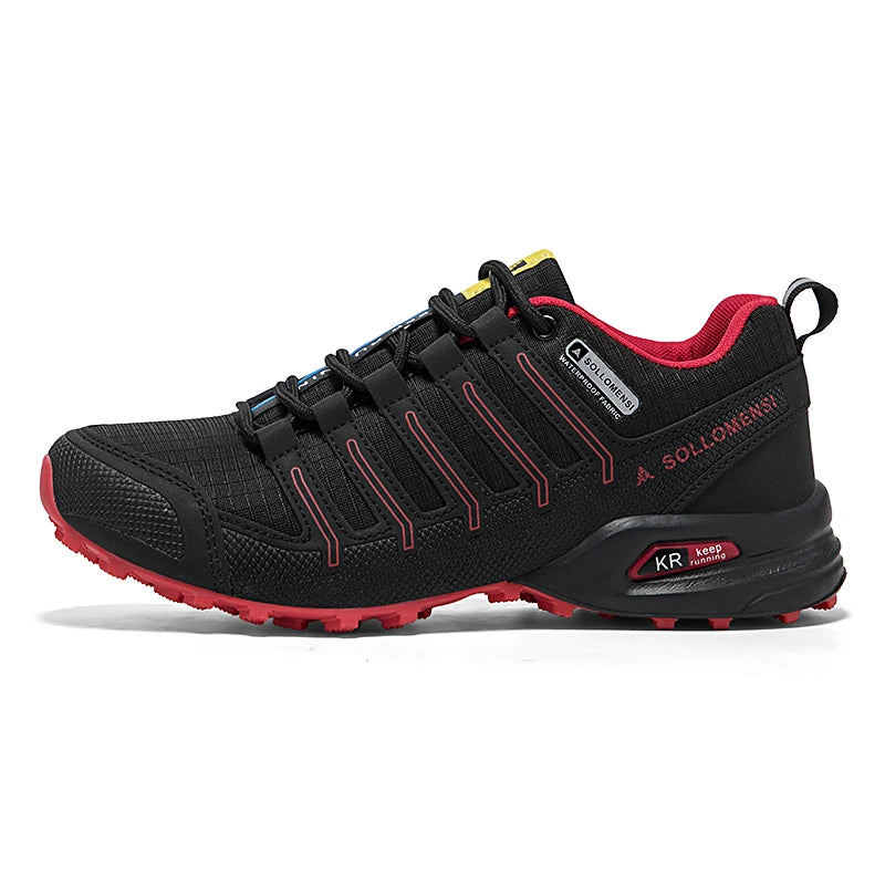 Men's Hiking Shoes,Rubber Soles, Non-Slip And Wear-Resistant All-Terrain Hiking Sports Shoes, Camping And Hunting Training Shoes