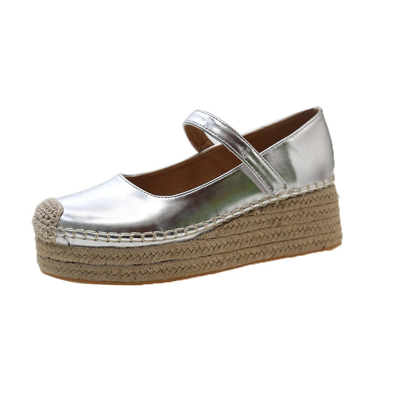 Flat Shoes for Women Wedge Platform Casual Espadrilles Barefoot Comfortable Fashion Offer