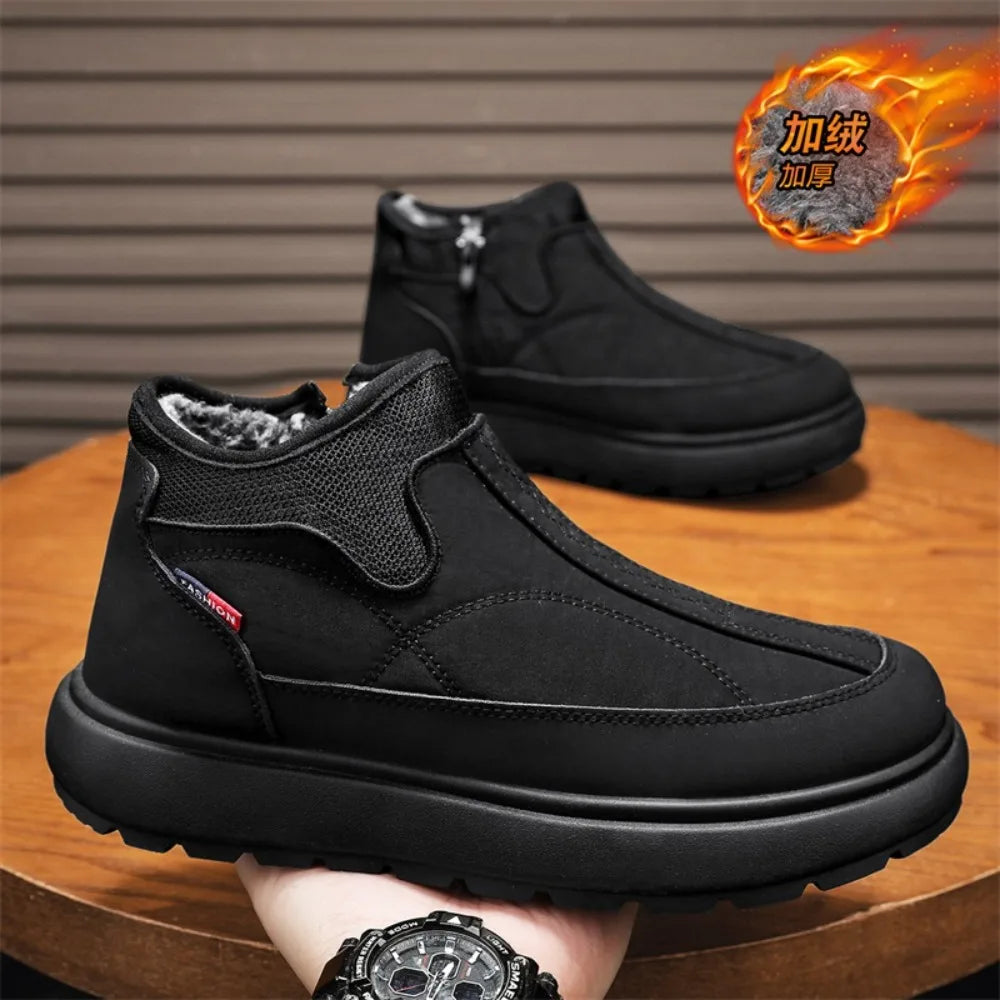 Shoes for Men Casual Sneaker Casual Shoes Soft and Comfortable Sports and Leisure Winter Boots for Men Non-Slip Wear-resistant