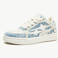 Women Shoes For Men Tennis Retro Fashion Star Shoes White Leather Male Sneakers Couple Outdoor Sport Casual Shoes