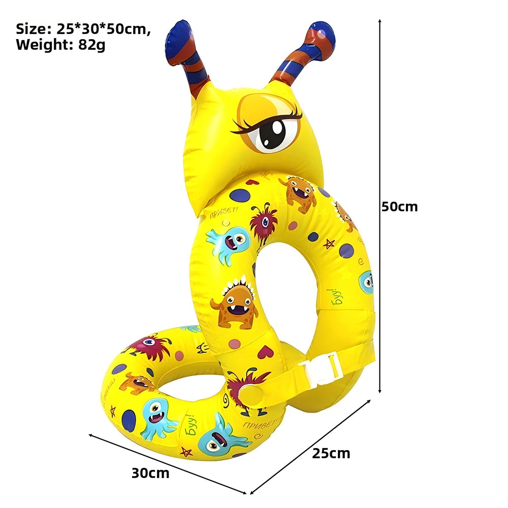 Kids Inflatable Life Jacket Children Safety Life Vest Buoyancy Aid For Swimming Beach Water Sports