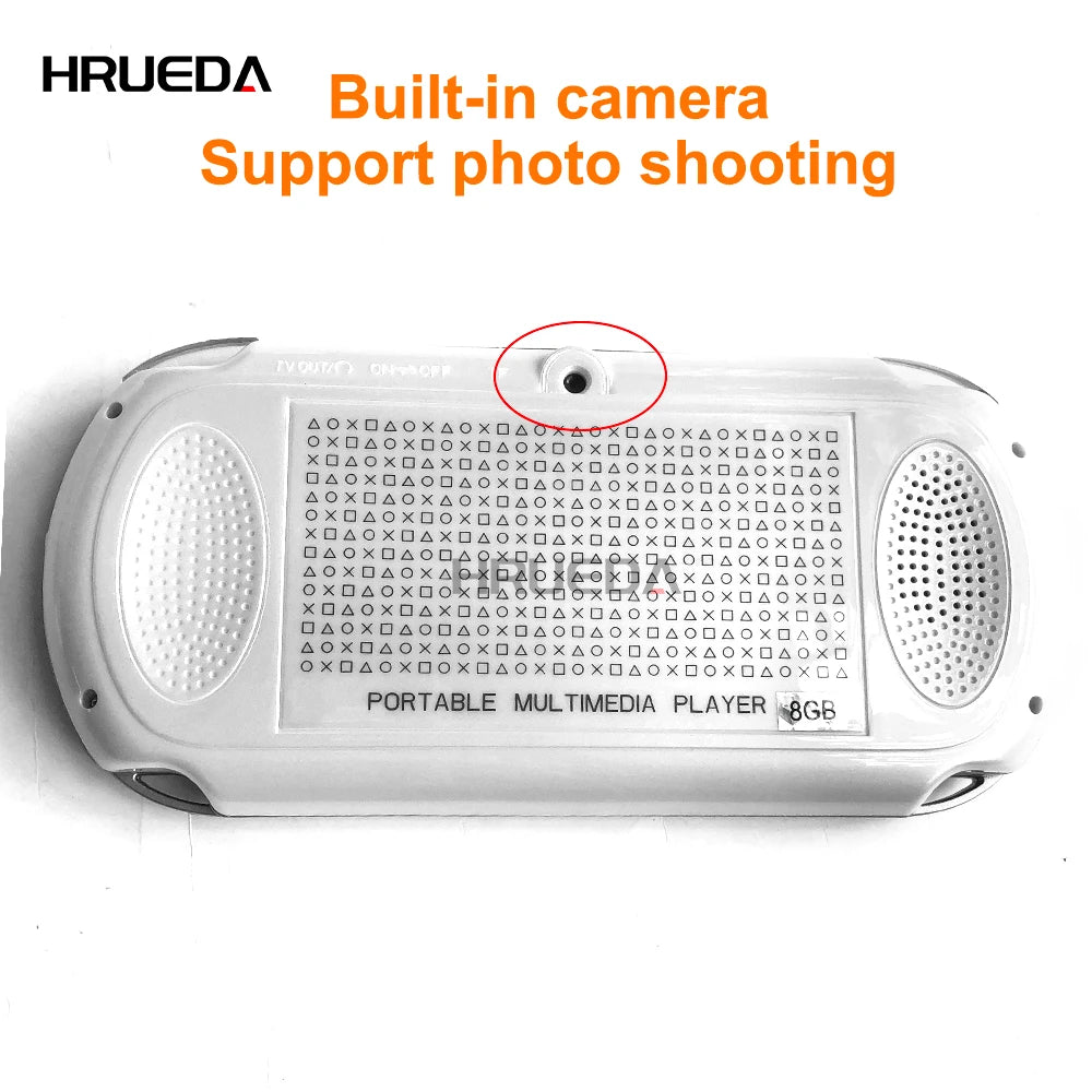 8GB Video Game Console Portable Camera 4.3 Inch Color Screen Handheld Game Player Dual Joystick  Game Consoles 10000+ Games
