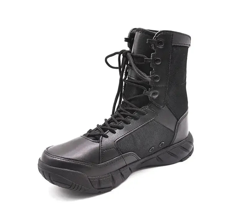Men Tactical Boots Breathable Mesh Hiking Desert Boot Climbing Hiking Shoes Ankle Hunting Boots for Men