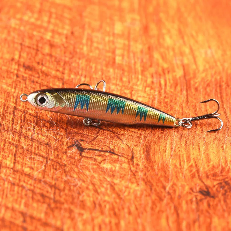 Micro Sinking Pencil Lure 3g 5g Mini Silver Fish Hard Bait All Depth Freshwater Saltwater Artificial Fishing Lure