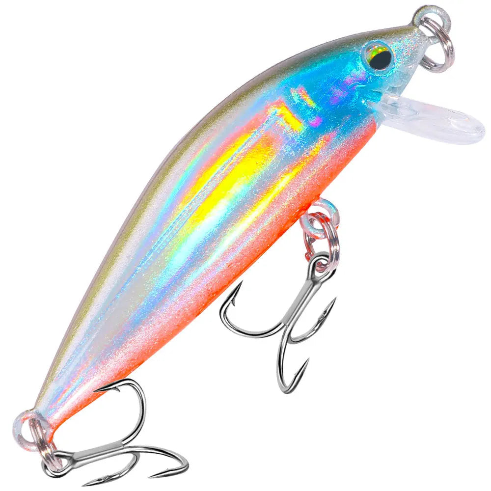 3GFloating Minnow Lua Lure5CMLength Freshwater Special Creek Fish Bass Crappie Mandarin Fish Horse Mouth Full Swimming Layer Bio