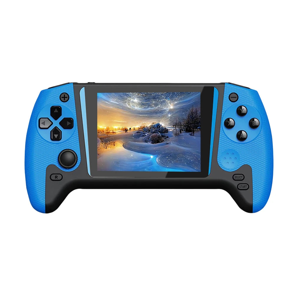 Retro Handheld Game Console 3.5inch LCD Screen Built-in 500 Games Gaming Console TV Connect Video Game Console for Single Player