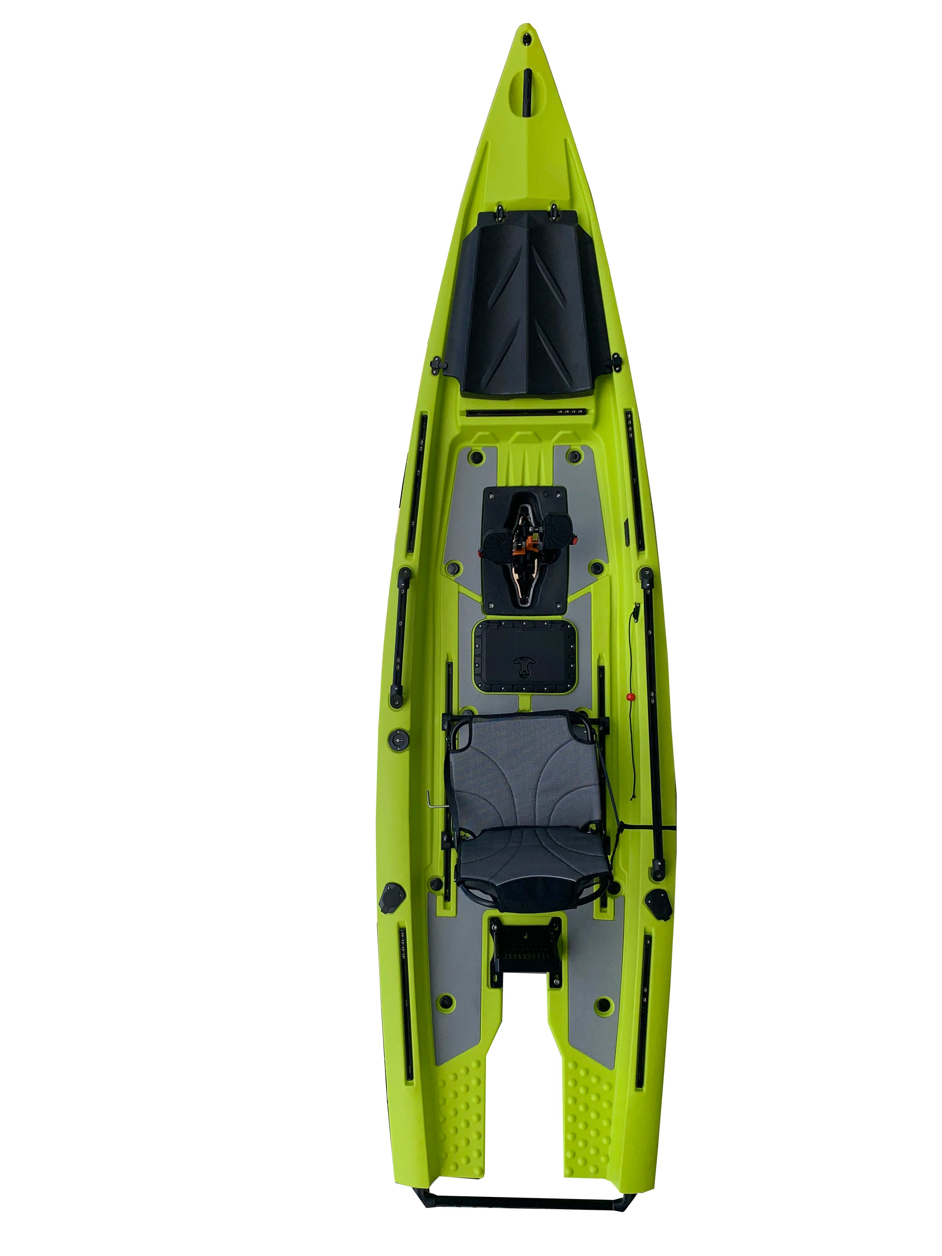 Itoo 2026 13.14ft Solo Skiff Boat 100CM Width 250kg Loading Capacity Pedal Fishing Kayak for Sea Lake Outdoor  Water Sports