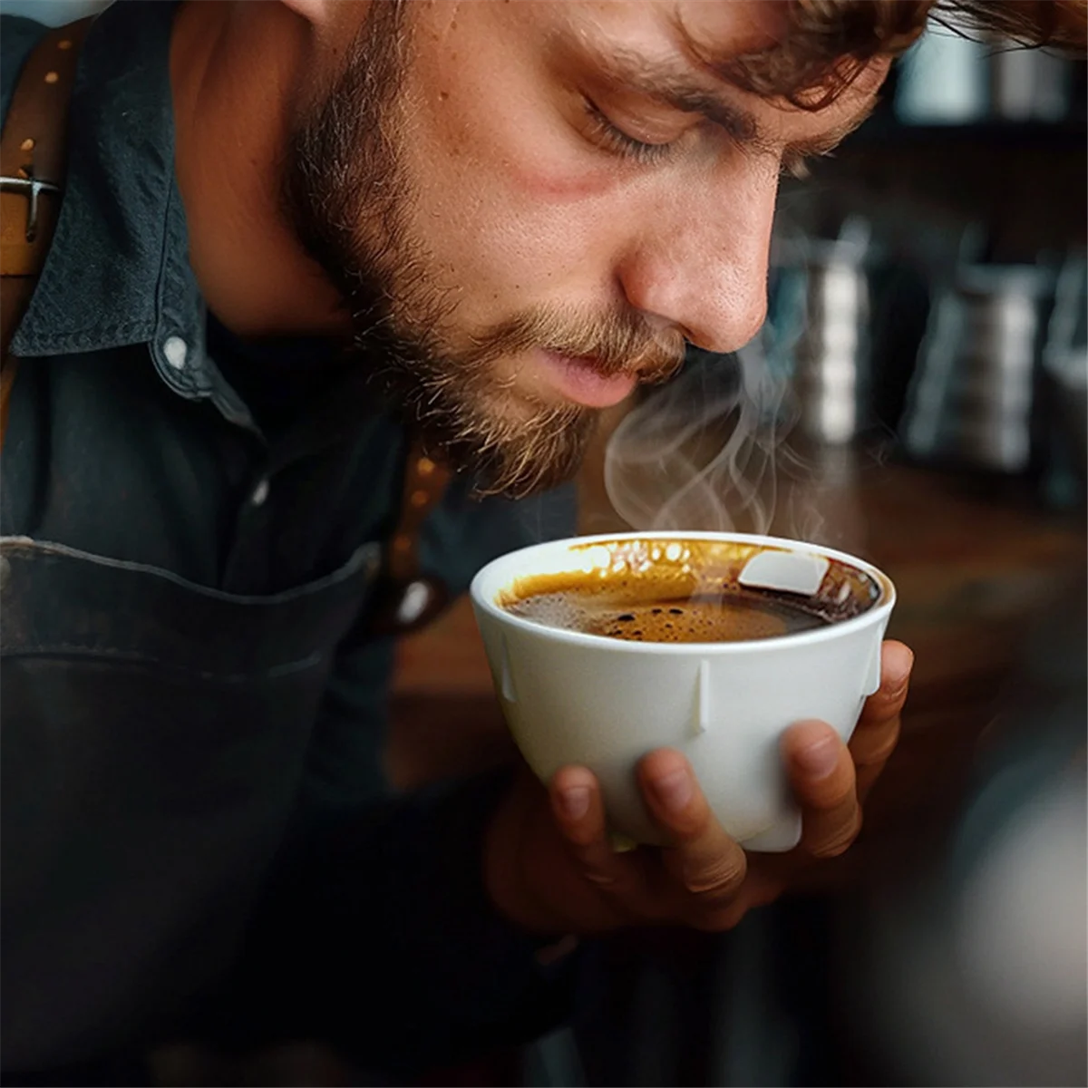 Coffee Cupping Bowls 200 Ml Coffee Cup Stackable for Coffee Enthusiasts Coffee Shop Office Reduce Heat Loss