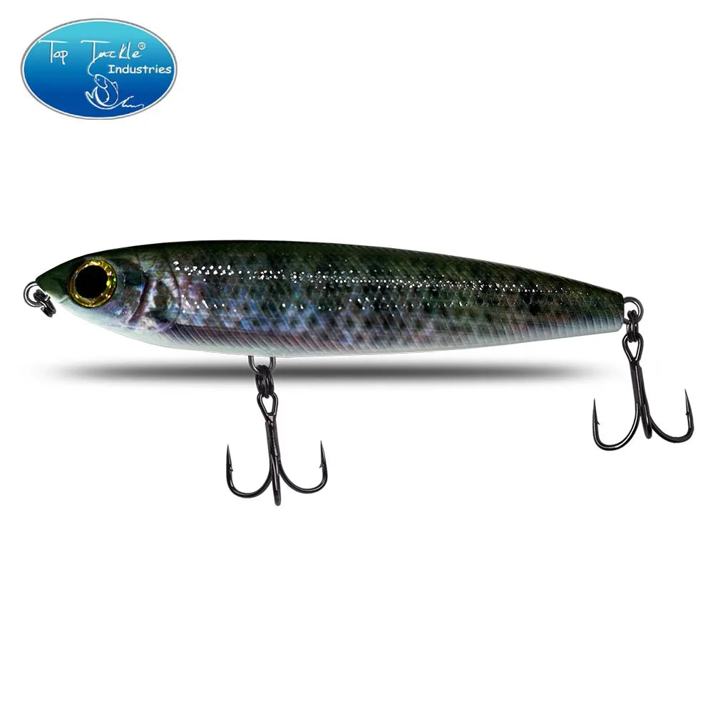 TOP TACKLE INDUSTRIES Topwater Surface Pencil Fishing Lures 125mm 30g Swimbaits Floating Artificial Hard Baits Fishing Lure