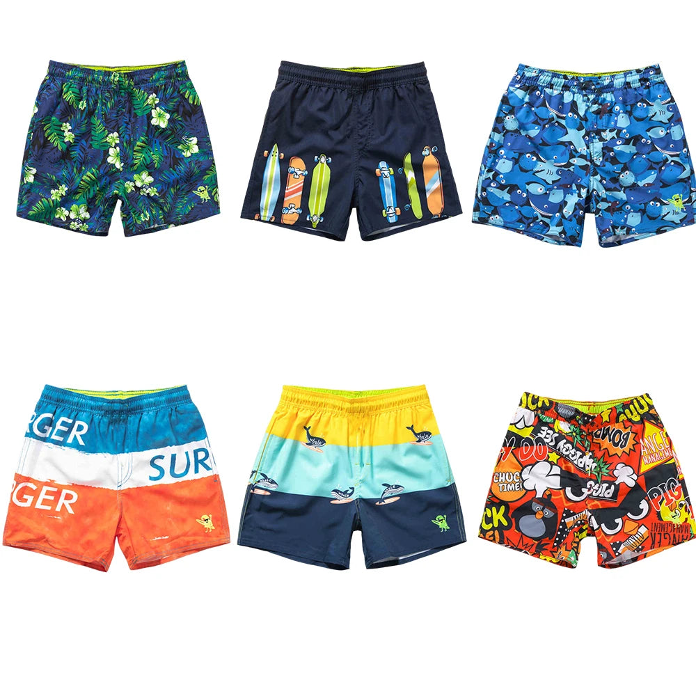 Kids Swim Trunks For Summer Outdoor Diving Beach Shorts For Boys And Girls, Comfortable And Casual Family Beach Shorts