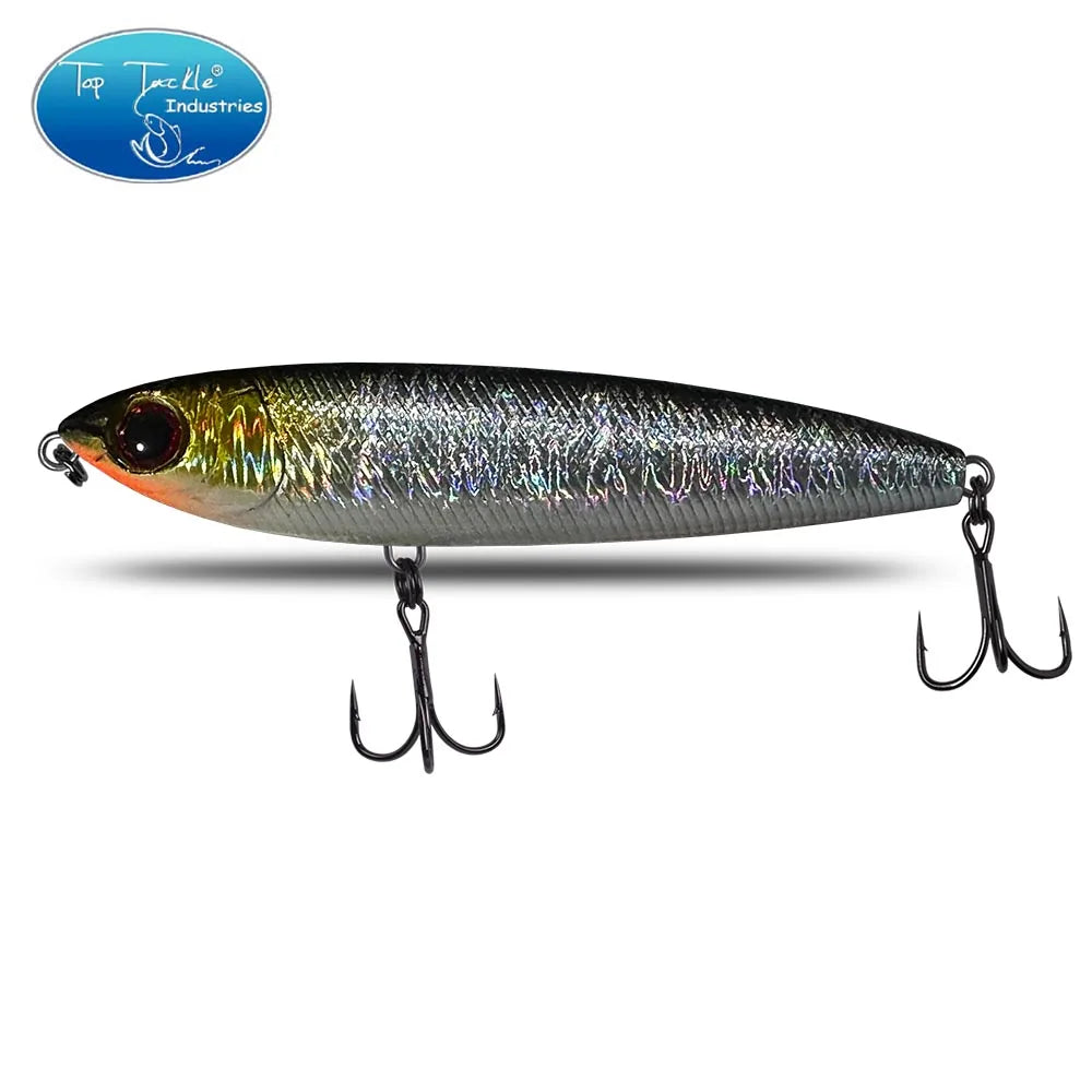 TOP TACKLE INDUSTRIES Topwater Surface Pencil Fishing Lures 125mm 30g Swimbaits Floating Artificial Hard Baits Fishing Lure