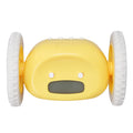 Alarm Clock with Wheels Extra Loud Alarm Clock with Wheels Easy to Set Cute Vibrating Digital Alarm Clock for Heavy Sleepers