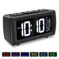 ORIA  Alarm Clock Radio Digital FM Radio Clock with Snooze and Adjustable   Volume Bedside LED Clock with Dual Alarm for Home