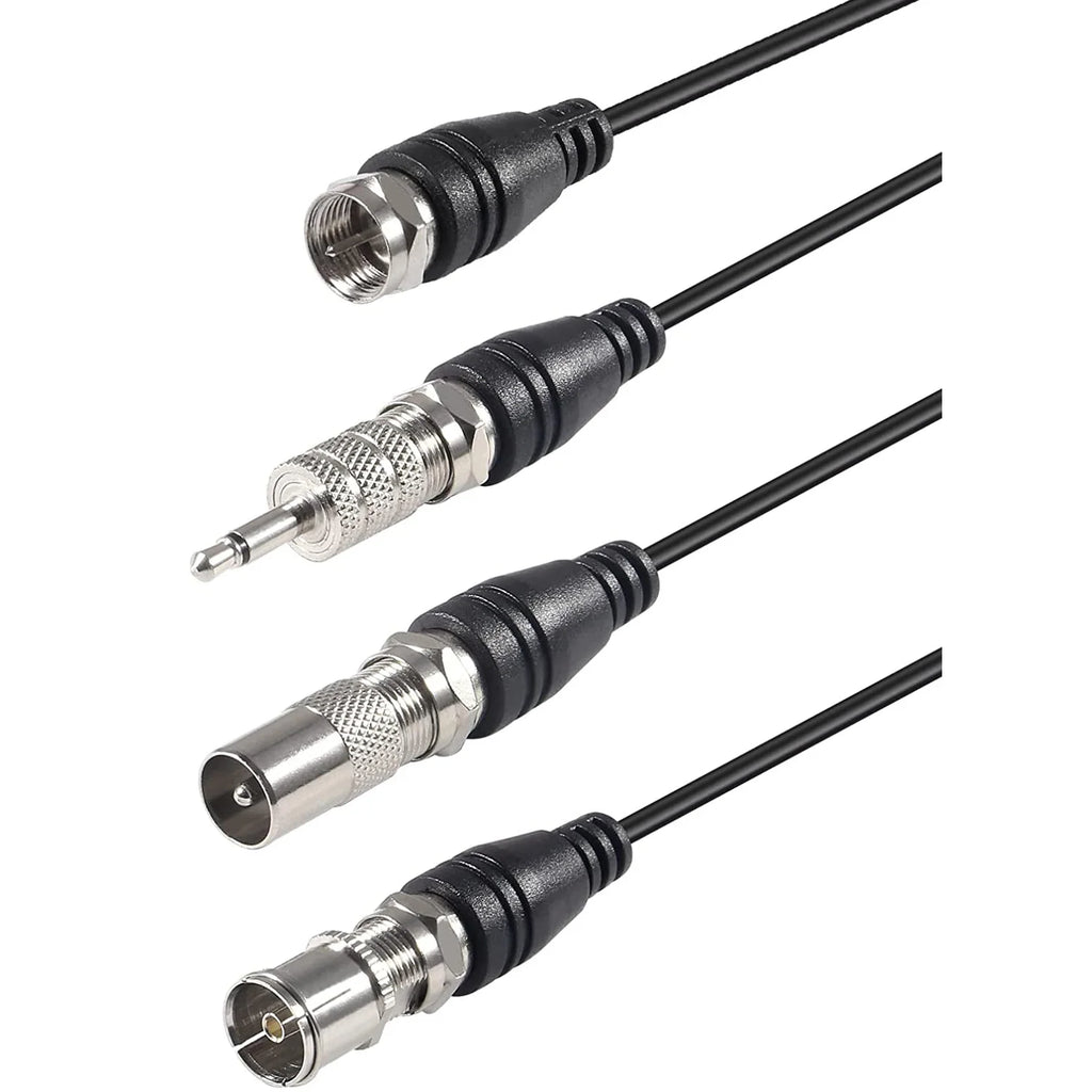 FM Dipole Antenna for Stereo Receiver Music System FM Radio Antenna Home Stereo Audio Video Home Theater Receiver